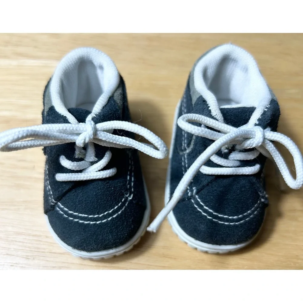 American Girl Shoes Cargo Outfit LOGO SUEDE SNEAKERS ONLY Collectible VTG 1999